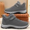 Men's Cotton Shoes, Snow Boots, Velcro, Fleece, Thickened Men's Boots, Cold-proof and Warm Cotton Boots