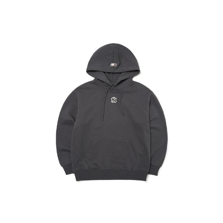 MLB New York Yankees Sweatshirts Men s Gray Hooded Moderate Other 3AHDB0114-50CGS XS