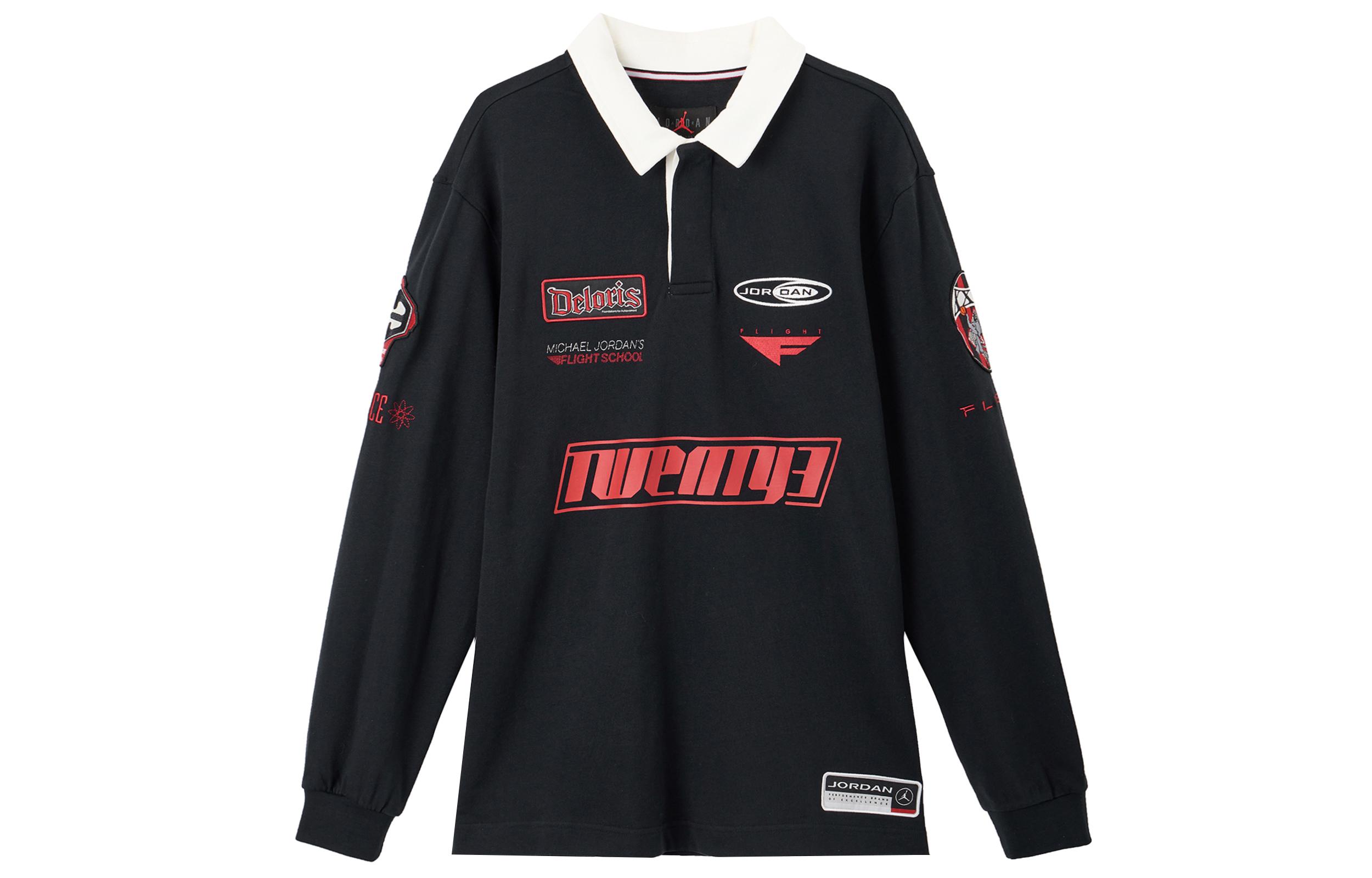 Мужская регбийка Jordan ESSENTIALS Черная HF9324-010 M