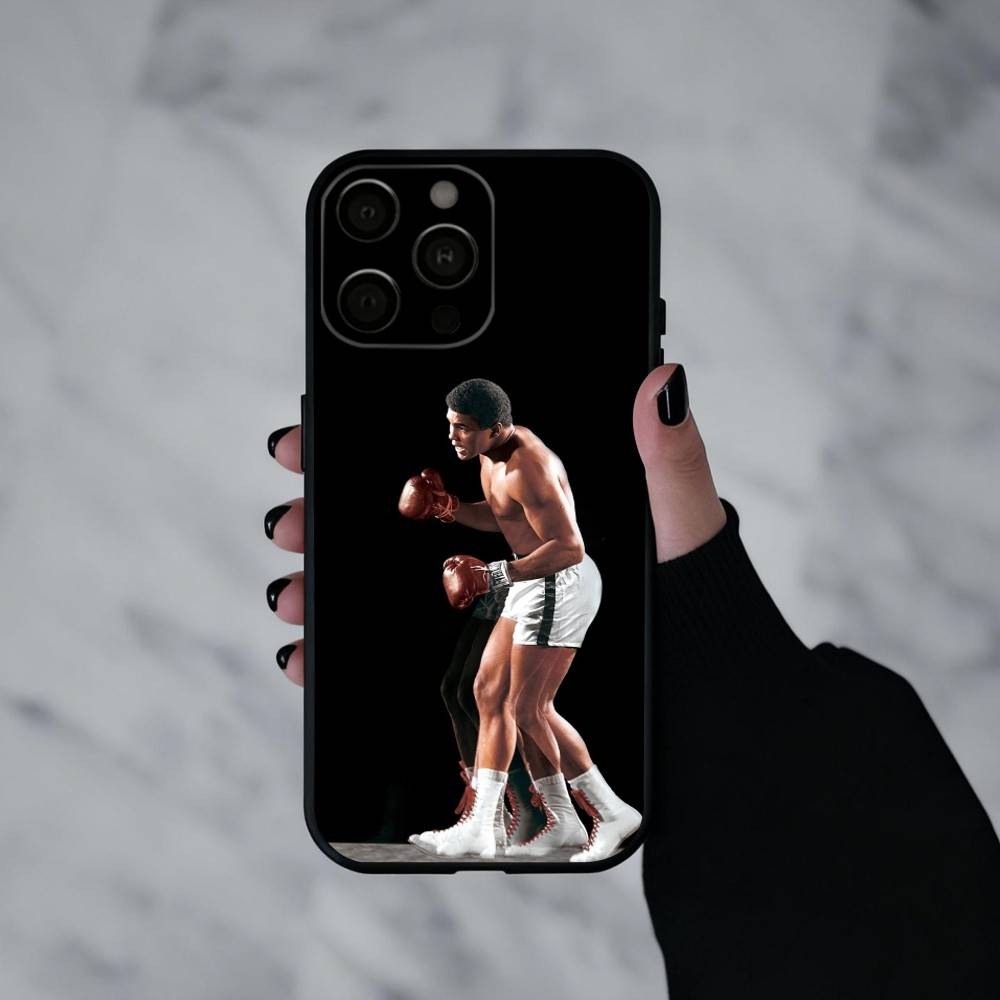 Boxen M-Muhammad A-Ali Handyhülle Silikon Weich Für IPhone 17pro 16 15 14 13 12 11 X XR Plus Pro Max Plus