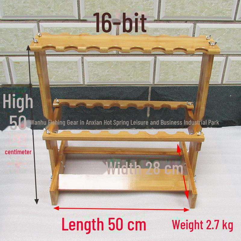 

Подставка для удочек из бамбука: Храните и демонстрируйте свои снасти стильно! 16-bit
