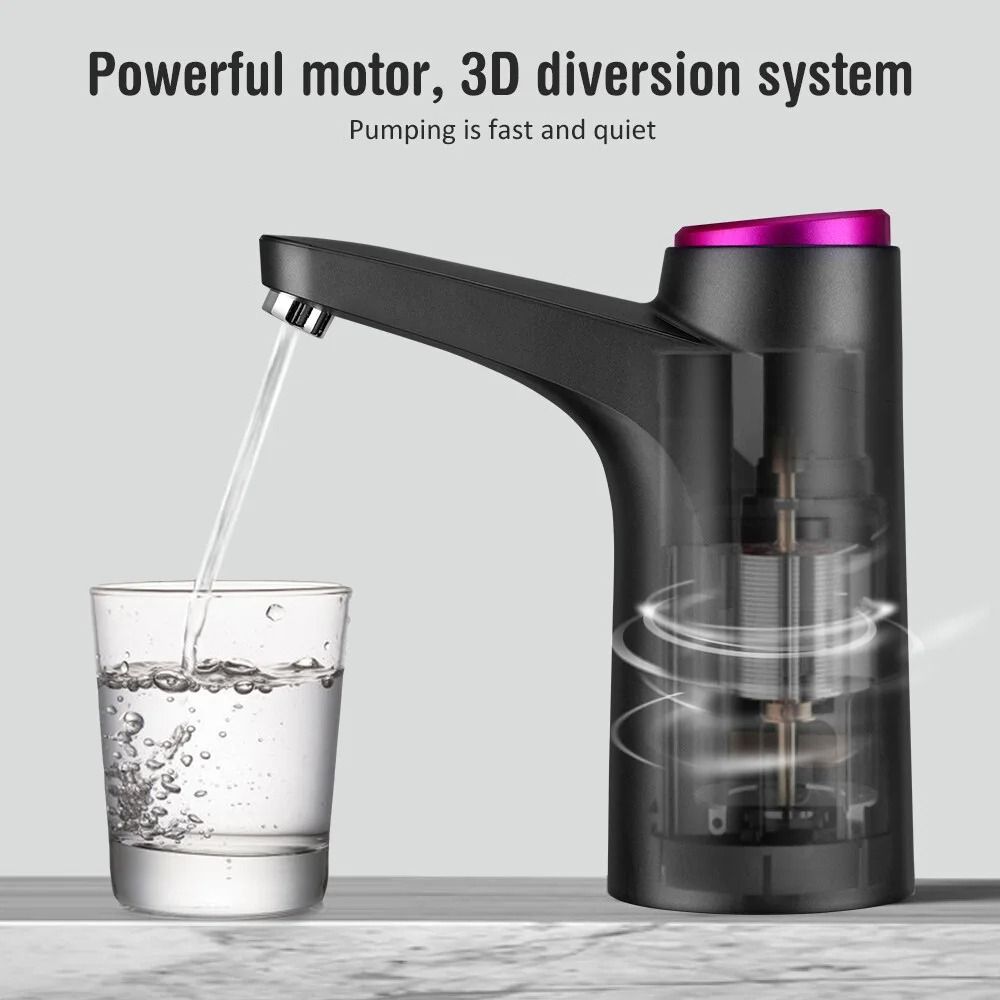 Button Control Electric Drinking Qater Low Noise Automatic Water Dispenser Drinking Pump Travel