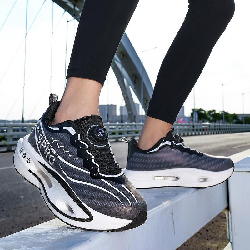 Parent-child Rotating Deduction Low-top Awesome Cushioning Rebound Running Shoes Lightweight and Comfortable Outdoor Racing Shoes