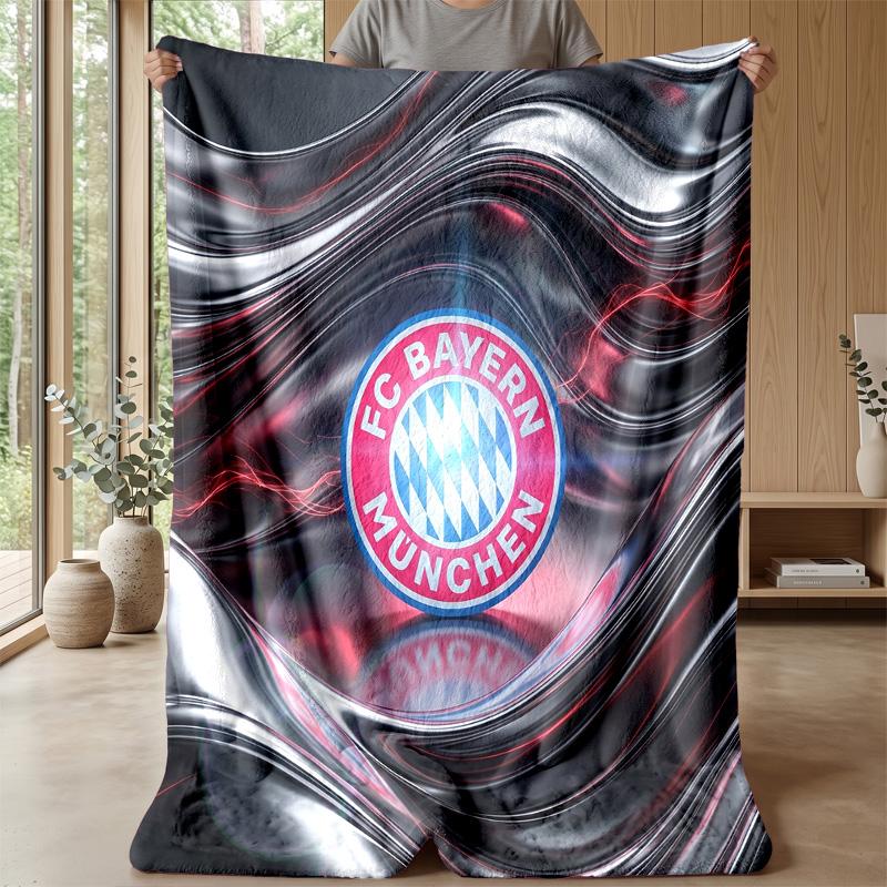 Bayern Munich Theme blanket Soft Flannel Blanket Plush Throw Blanket Cozy Sofa Bed Blanket for Home Decor