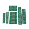 35PCS Double-Sided PCB Kit SMD Turn To DIP Adapter Converter Board SOP8 MSOP10 SOP14 SOP16 SOP20 SOP24  Electronic Components