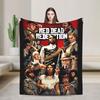 Arthur Morgan Angel Blanket  Travel Office Flannel Throw Blanket For Living Room Warm Soft Design Quality Bedspread Present