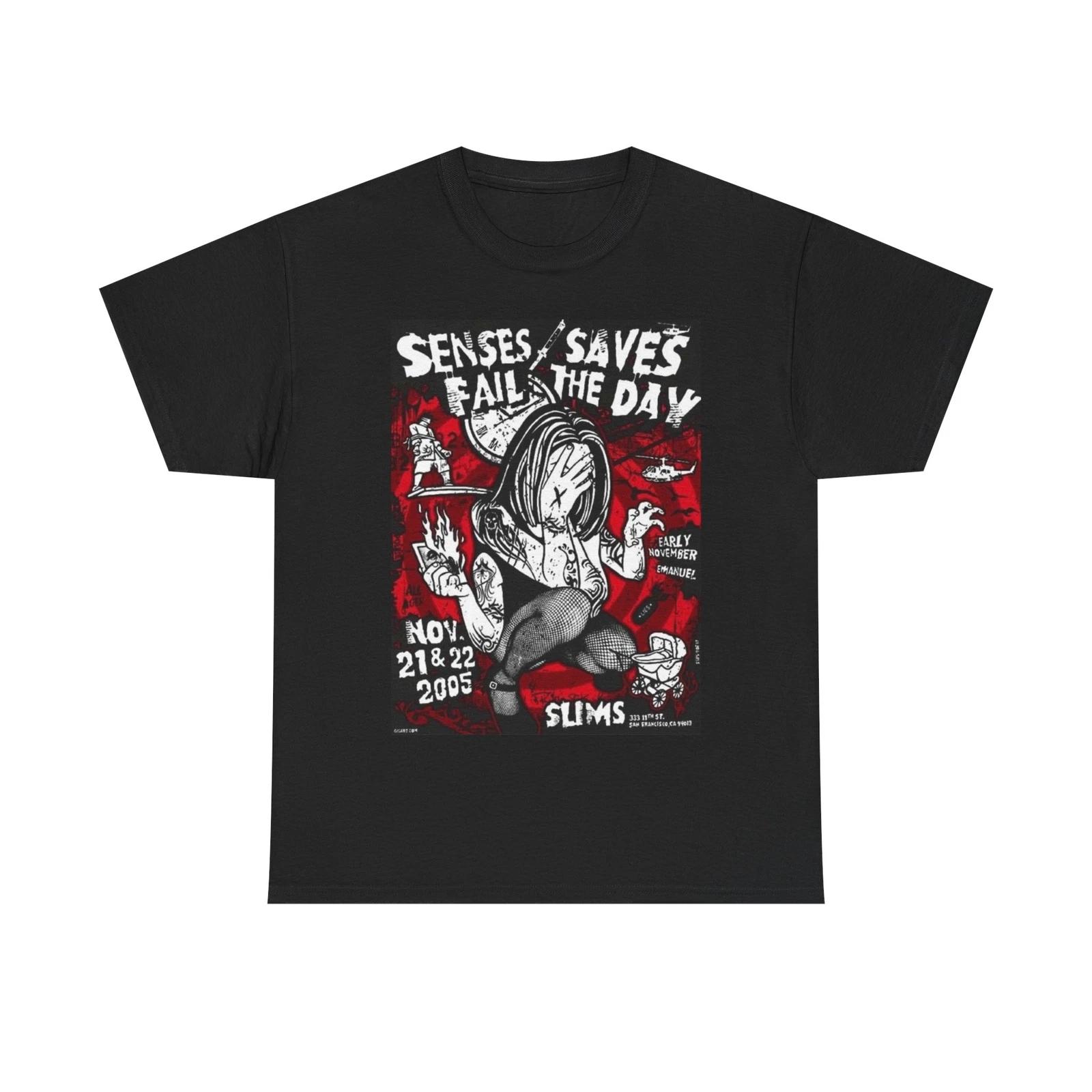Men s and Women s T-shirts Senses Fail XXXL