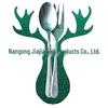 Christmas Tree Cutlery Set: Felt Knife & Fork Holders, Table Mat, Coaster, Party Decor