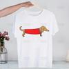 Dachshund Teckel Funny Cute Dog Animal Funny T Shirt Men New Casual Short Sleeve Tshirt Homme Manga Unisex T-shirt Tees