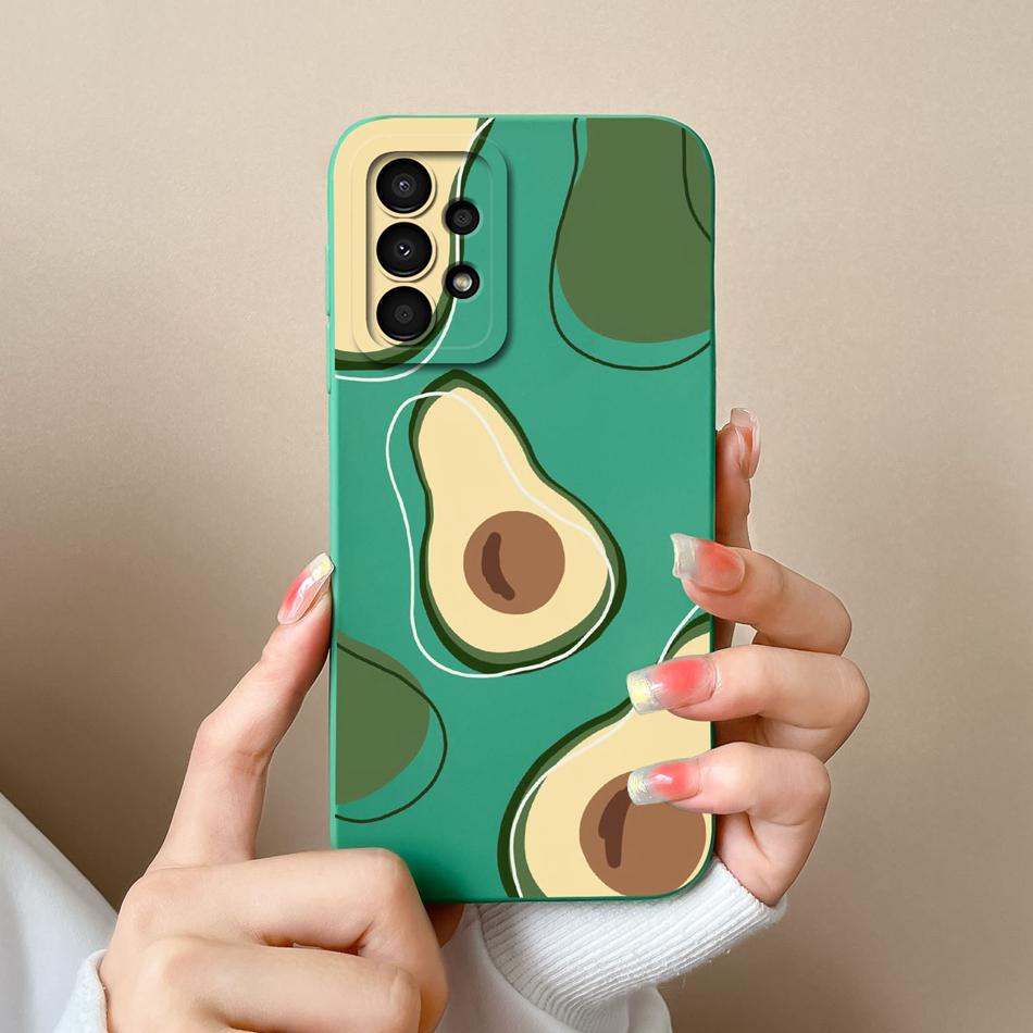 Case For Samsung Galaxy A13 A 13 4G 5G New Design Soft Liquid Silicone Full Coverage Back Cover Anti Slip Shockproof Bumper Capa
