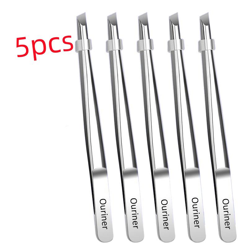 Xiaomi High Precision Stainless Steel Eyebrow Clip Tweezers for Hair Removal Beard Removal False Eyelash Application Beauty Tool
