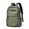 15.6-inch Men's Business Backpack Neutral Minimalist Style Large Capacity Fashion Leisure Backpack Oxford Student Backpack