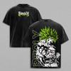 Broly X DBZ Legendary Super Saiyan Graphic Tee, Anime Vintage Washed T-Shirt, Ra