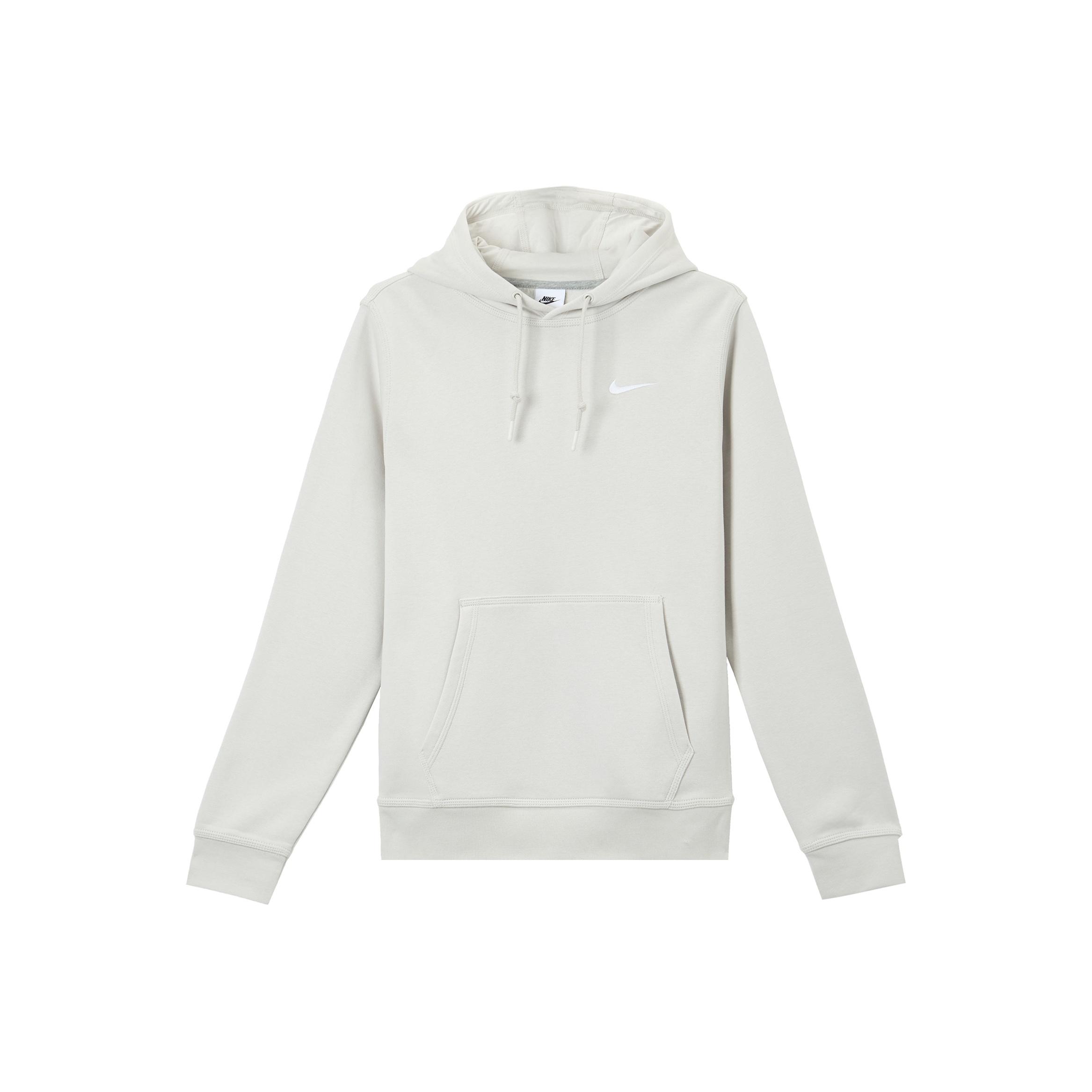 Nike Comfortable Casual Soft Fleece Warm Hooded Pullover Sweatshirt Men sweatshirt Light-Bone White 623453-072 XXL