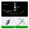 TLXT Luminous Squid Jig with Weighted 12-Claw Soft Hook