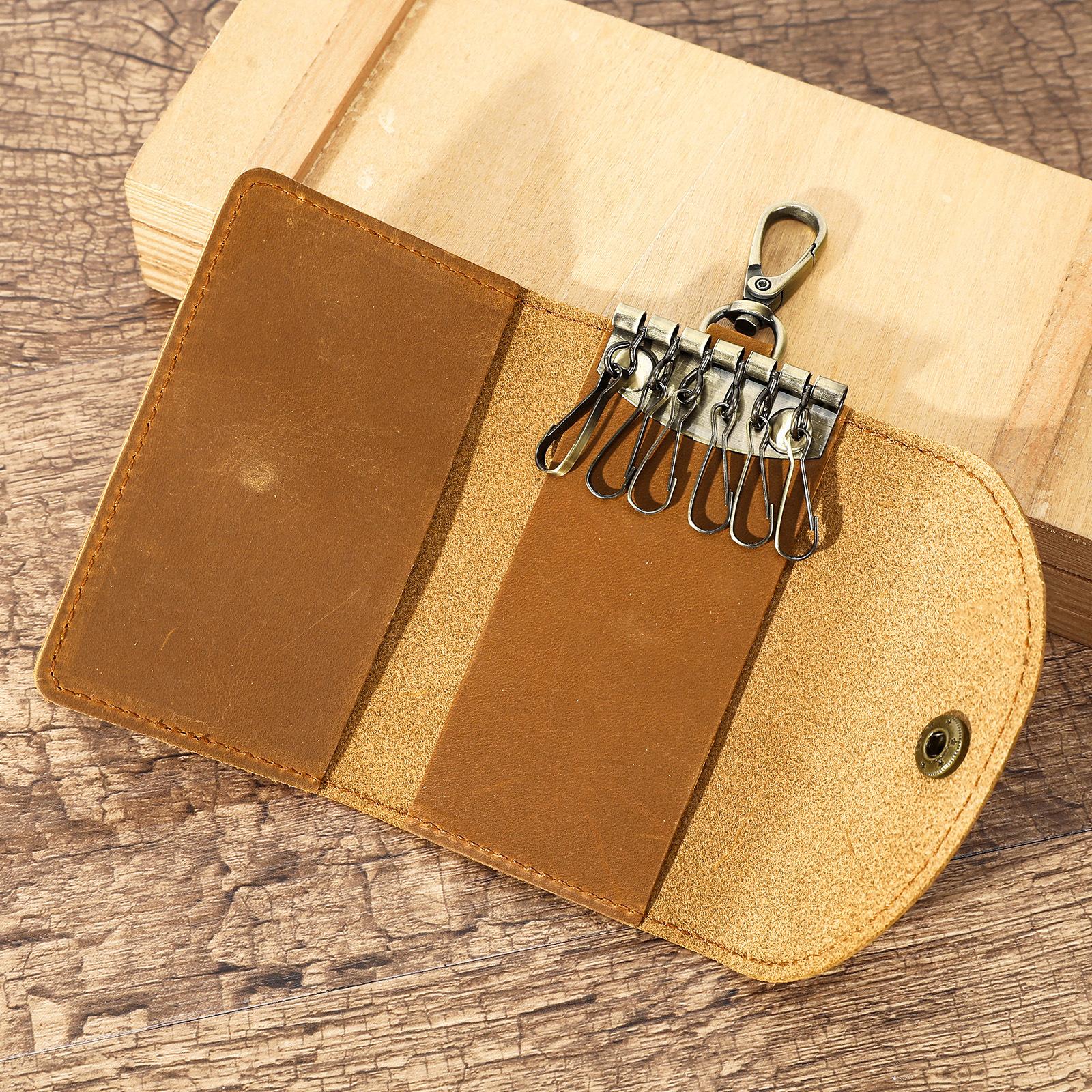 

The Key Includes A Compact and Portable Car Key Case and A Key Storage Bag One Size коричневый