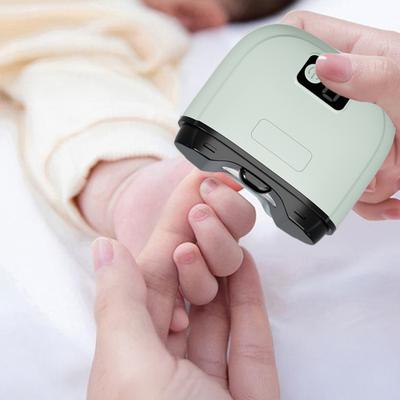 Multi-functional Electric Nail Clipper with LED Kids Adults Seniors Automatic Nail Trimmer Rechargeable Baby Manicure Grinding File Fingernail Cutter