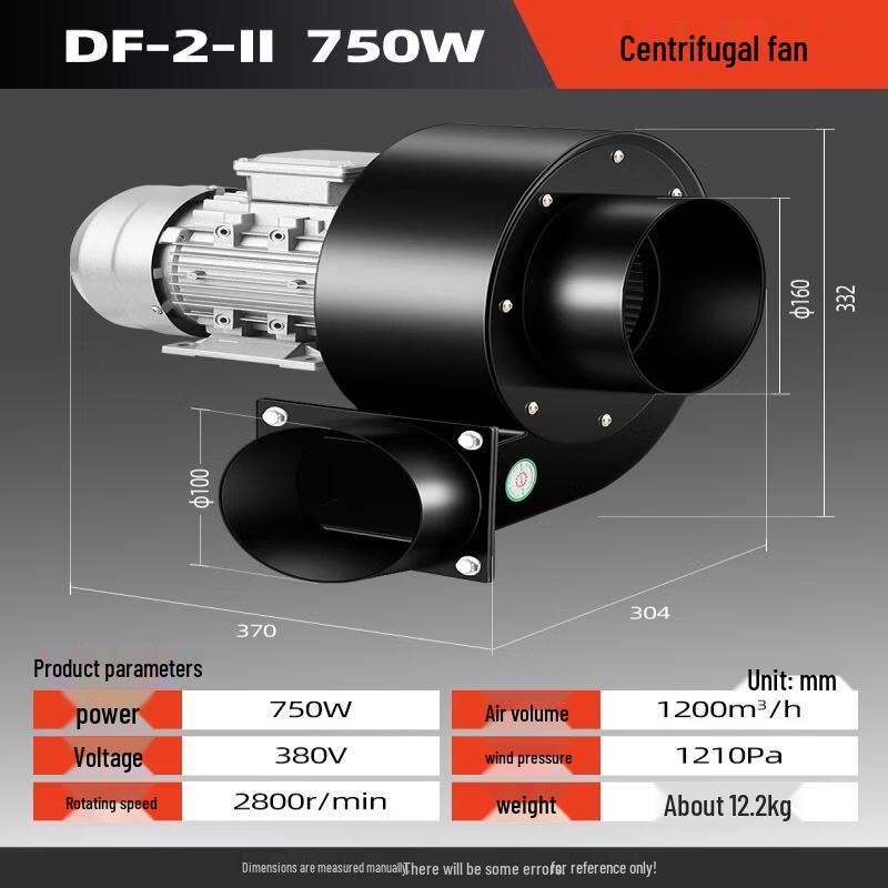 Aokewen DF Series High-Temperature Centrifugal Fan