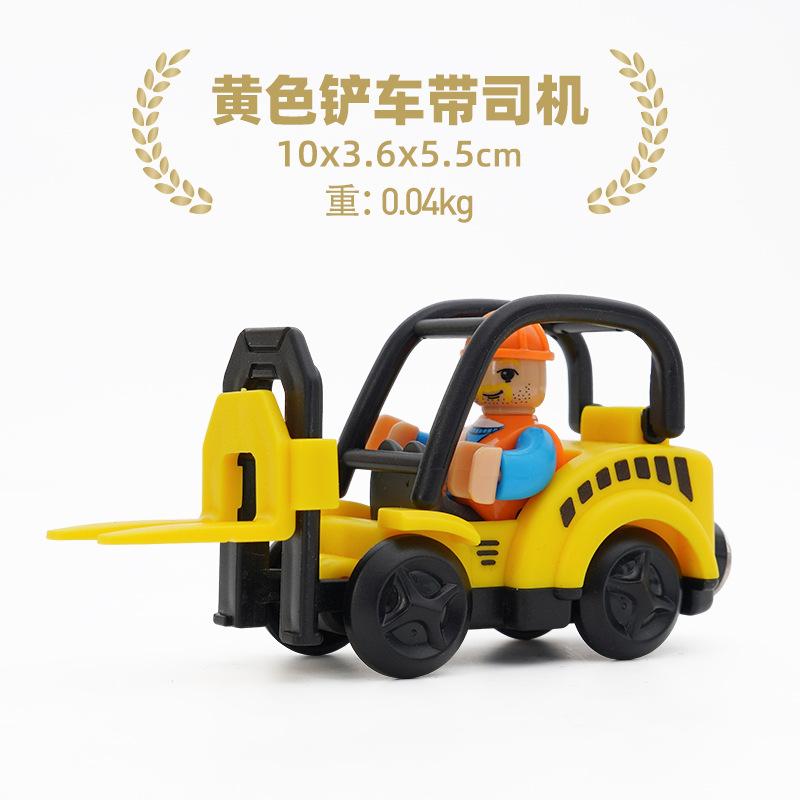 Holz-Eisenbahnstrecke Plastik-Waschanlage Polizeibüro Feuerwehr Szene-Simulation Spielen Holzeisenbahnstrecke Autospielzeug