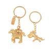 2026 Year Of Chinese Zodiac Horse Lucky Pendant Keychain Zinc Alloy Feng Shui Wealth Key Ring Women Men Bag Pendant