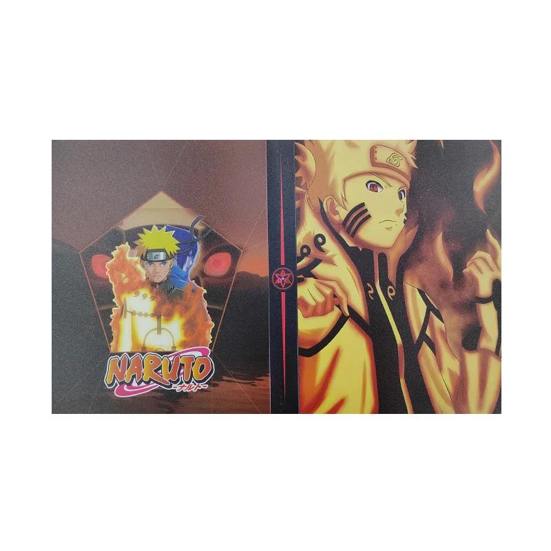 240Pcs New Naruto Anime Game Collection Card Book Anime Peripheral Card Storage Bag Album Xmas Gifts High-Capacity Boy Girl Toys