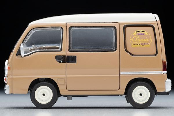 Tomica Subaru Sambar Dias Classic 1994 Model Diecast (Sepia/White) LV-N249c [Tomix 1/64 Car] [Time]