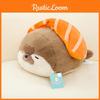 Otter Sea Sushi Plush Keychain Cute Animal Backpacks Keyrings Birthday Gift