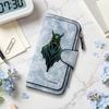 Gothic Skull Long Wallet Cool Bifold Card Holder Fashion Casual Purse For Men Women