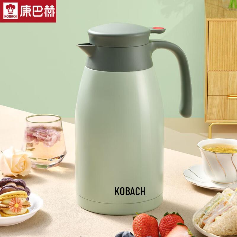 KOBACH 2L Stainless Steel Vacuum Thermos Kettle
