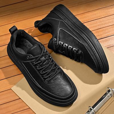 Klassische Neue Herren Echtleder Freizeitschuhe Dicke Sohle Oxford Schuhe Herren Business Anzugschuhe Outdoor Sportschuhe