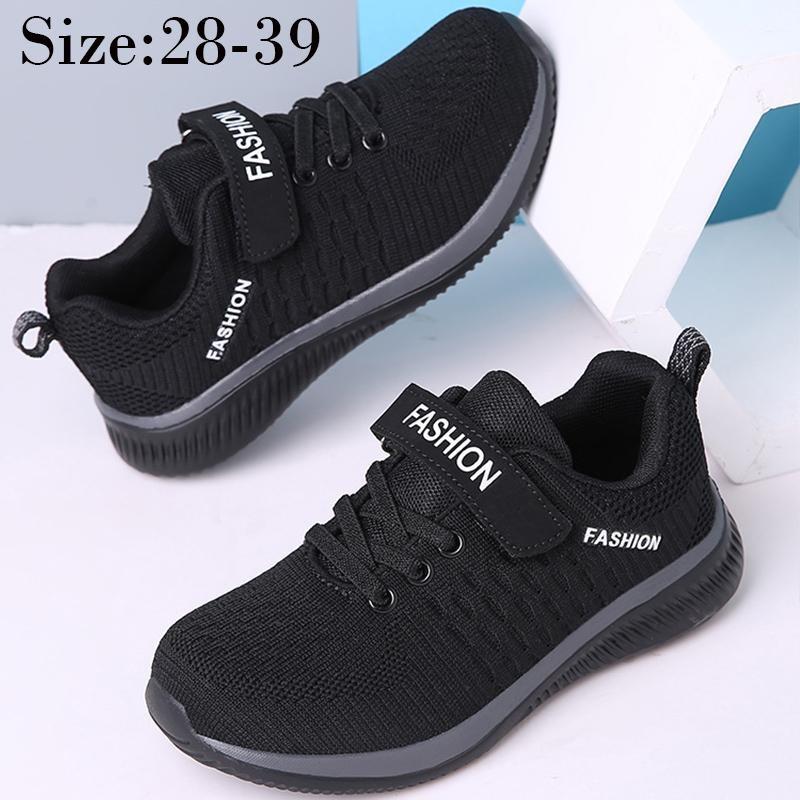 Autumn Mesh Kids Running Shoes Lightweight Breathable Outdoor Sneakers Boys Girls Athletic Footwear