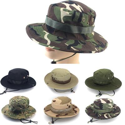 Unisex Outdoor Camouflage Boonie Hut für Camping, Angeln und Reisen - Sonnenschutz inklusive