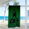 Ronaldo's Iconic Skills Beach Towel Soft Durable Quick-Dry Comfortable Lightweight