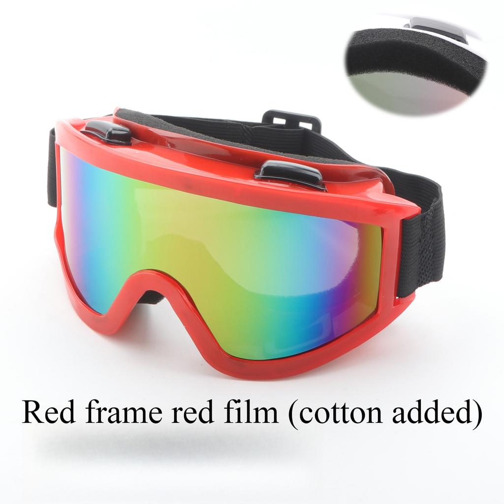 Motorcycle Protective Glasses Outdoor Sports Skiing Windproof and Dustproof Goggles Off-road Riding Cold-proof Riding Glasses