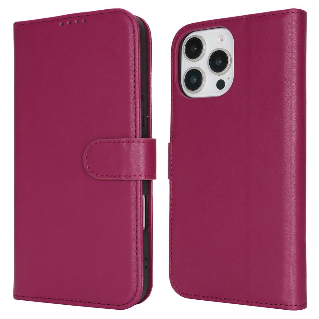 For iPhone 16 Pro Max Stand Case Shockproof Leather Wallet Phone Cover