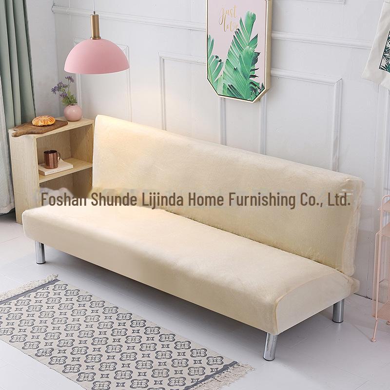 Чехол для дивана-кровати из натуральной кожи Универсальный дизайн без рукавов для зимнего тепла Small Length 160-190cm Width 90-100cm 06kg 2189₽