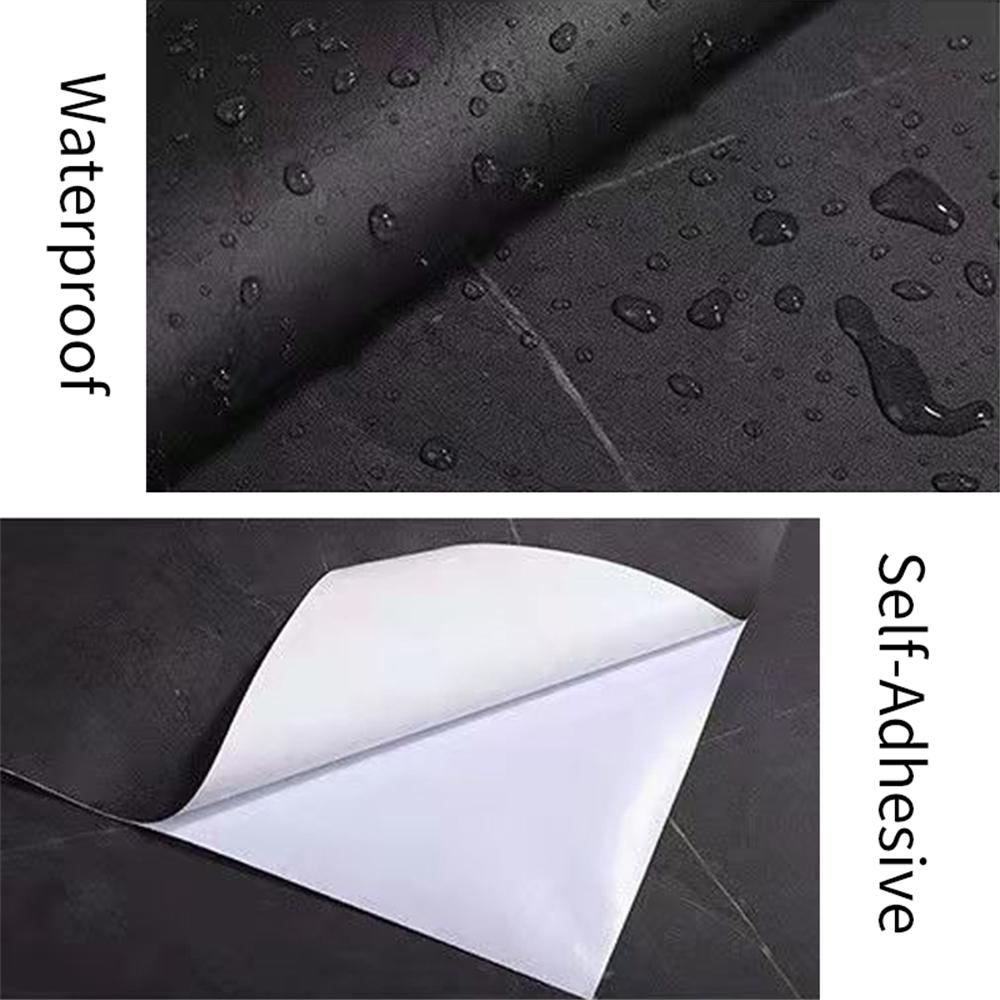 40cm Wide Matte Thick Self-Adhesive Contact Paper Waterproof Marble Wallpaper Furniture Kitchen Countertop Rock Wall Stickers