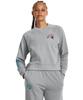 UA HWT Terry Crew Mod Gray Blizzard LG [Under Armour]