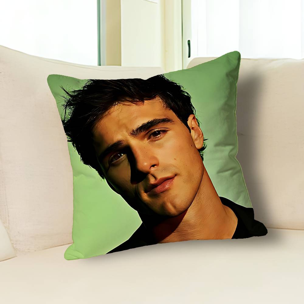 

J-Jacob E-Elordi Actor Various Sizes Square Pillow Case For Car Home Bedchamber Decor Custom Valentine gift 45cmx45cm