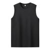 2025 New Summer T-shirt Vest Men's Round Neck Casual Large Size