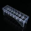 10 Slots Clipper Guard Holder Plastic Case Limit Comb Organizer Caliper Organizer  For Salon