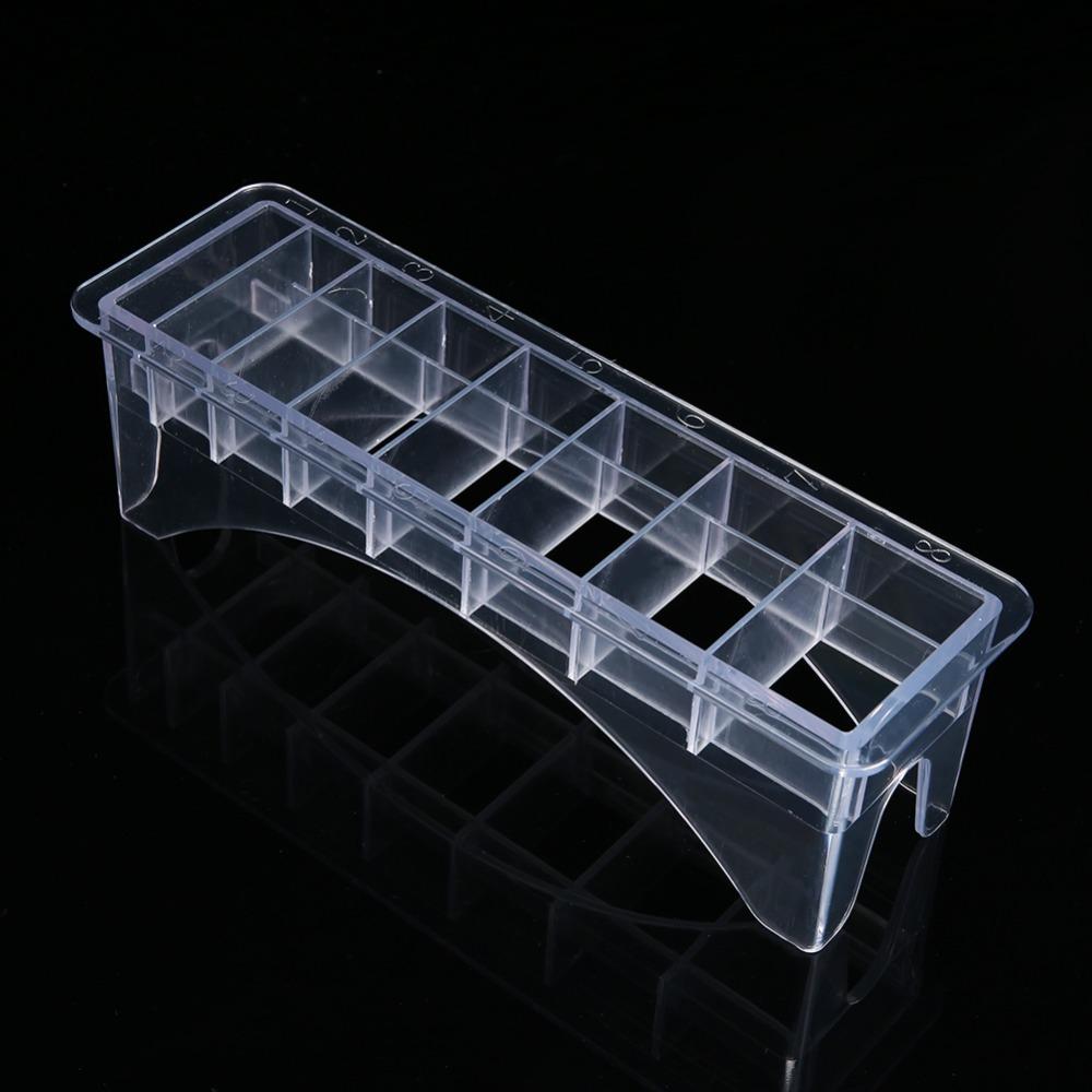 10 Slots Clipper Guard Holder Plastic Case Limit Comb Organizer Caliper Organizer For Salon