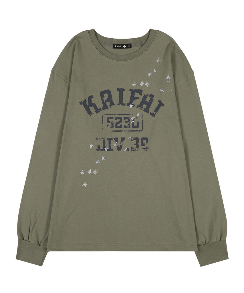 KAIFAI Spider Long Sleeve (Khaki) K25Zb167