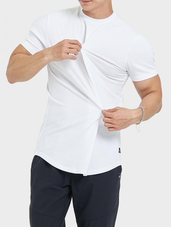 Nine Jet Plain Modal Muscle Fit T-Shirt Nms6 Olive Khaki (Ok)/M