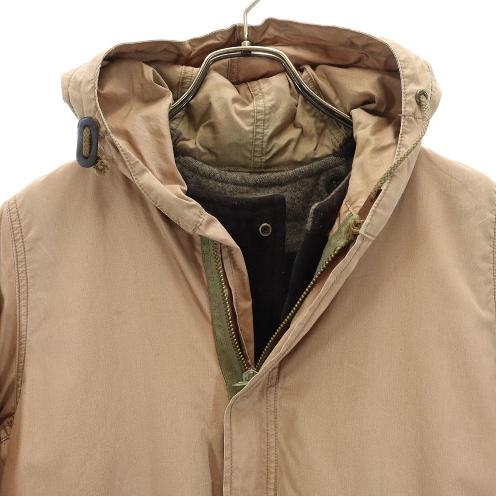beautiful people made in Japan 3WAY long sleeve liner Mod coat 36 beige Women Used