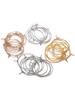 Party,Bar Glass bottle Labeling Wire Hoops Earring Hoop Material Glass Charm Glass Tags Wine Rings