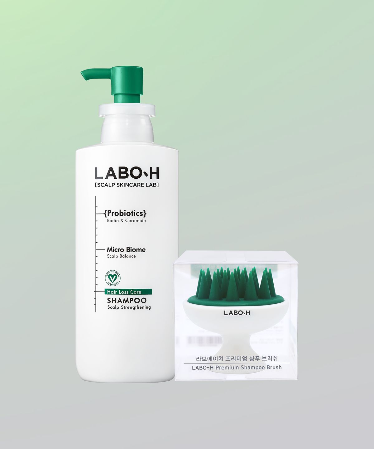 Hair Loss Relief and Scalp Strengthening Shampoo 400ml + Shampoo Brush 01 Scalp Strengthening Shampoo 400ml