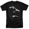 26 E.T. The Extra Terrestrial Simple Poster T Shirt Mens Licensed 80s Movie Black Unisex T-Shirt