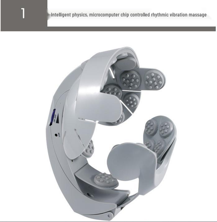 Electric Scalp & Brain Relaxation Massage Helmet