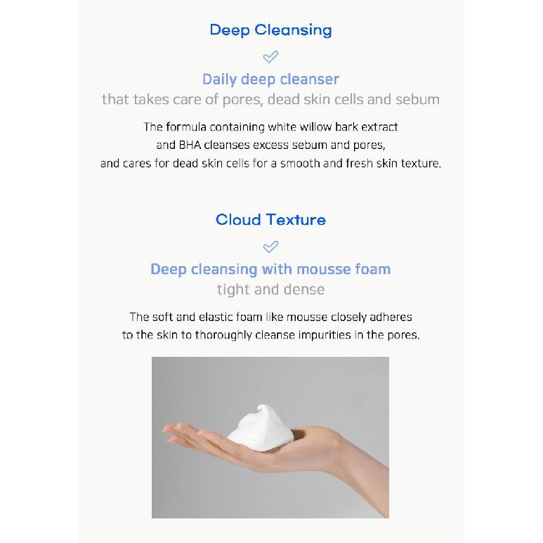 Innisfree Bija Trouble Cleansing Foam 150g,Made for Acne-prone Skin, Help Relieve Blemishes While Getting Rid of Excess Oil and Dirt Inside Pores.
